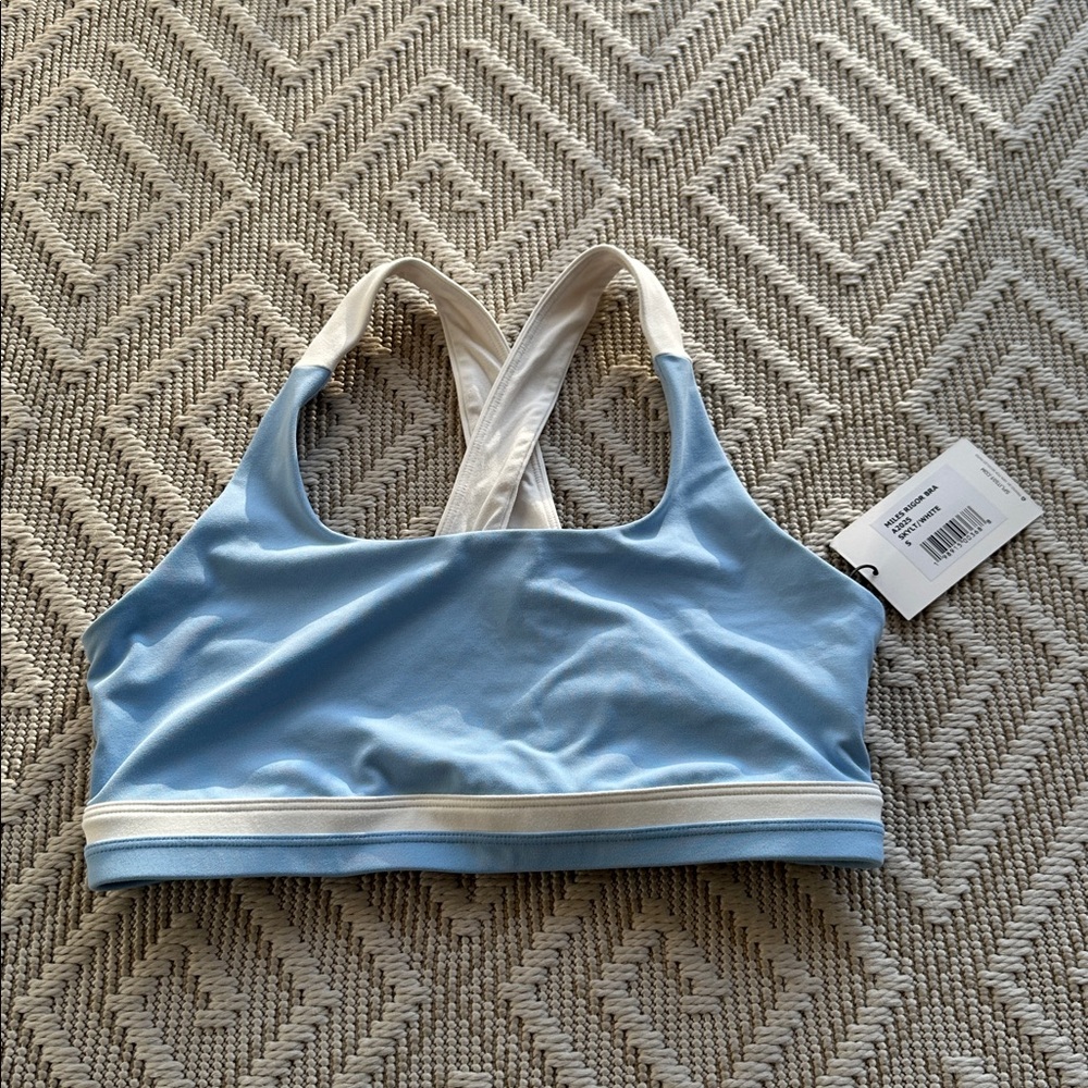 Splits59 Miles Rigor Bra - Skylight/White *NWT - Picture 2 of 8
